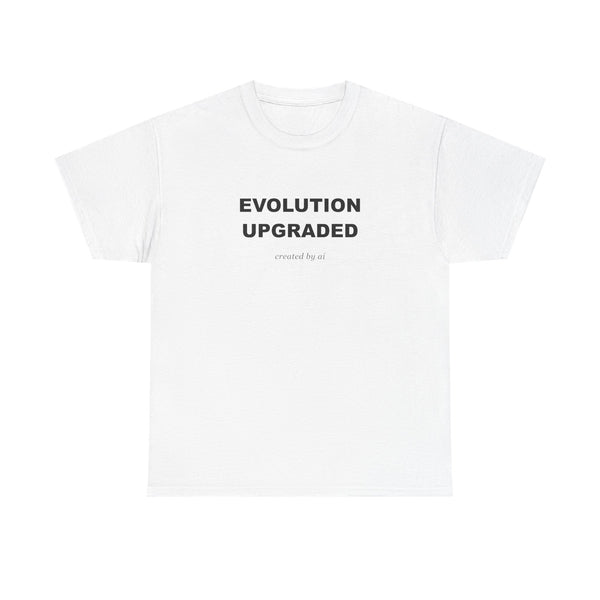 Evolution Upgraded — White Tee